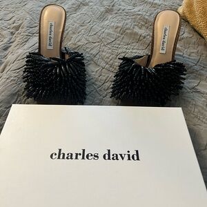 Charles David Beaded Sandel size 10